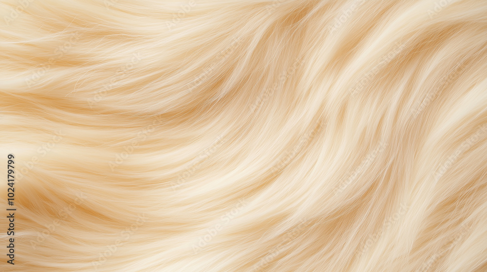 Soft Blonde Hair Texture Close-Up Soft Blonde Hair Texture Close-Up