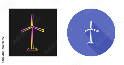 Turbine Vector Icon
