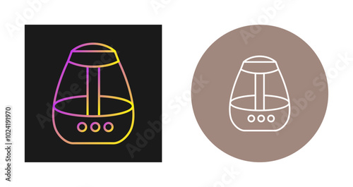 Air Humidifier Vector Icon