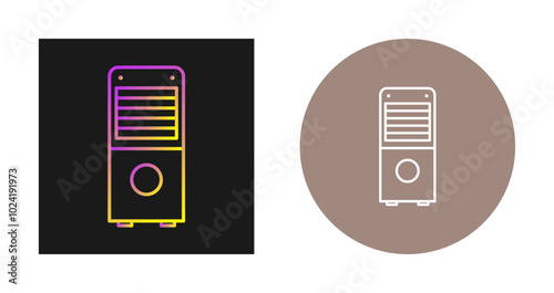 Air Dehumidifier Vector Icon