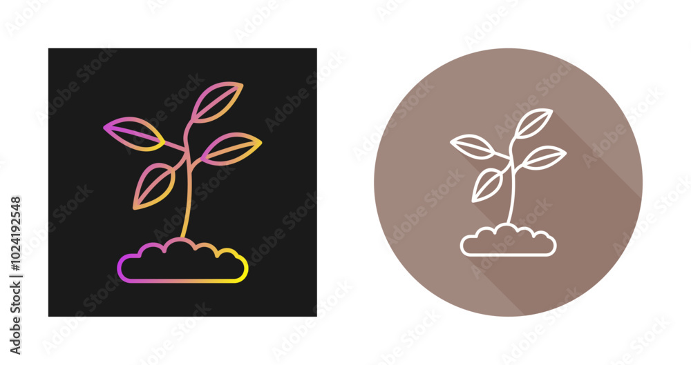 Plant Vector Icon Plant Vector Icon