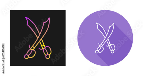 Swords Vector Icon