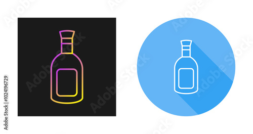 Drink Bottle Vector Icon