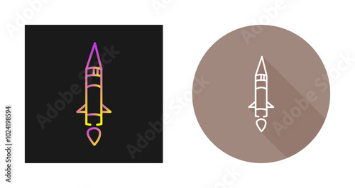 Missile Vector Icon