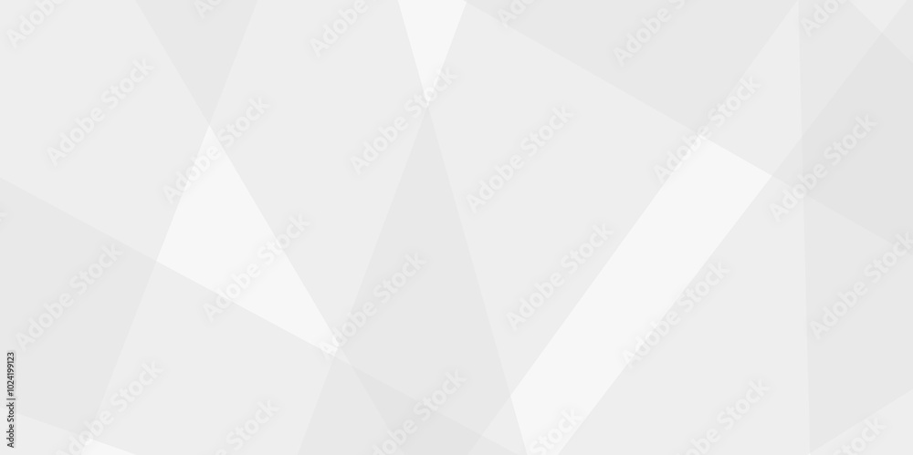 Obraz premium Abstract white and gray line background design. abstract white and grey on light silver background modern design. Low poly vector illustration. triangle pattern gradient background.