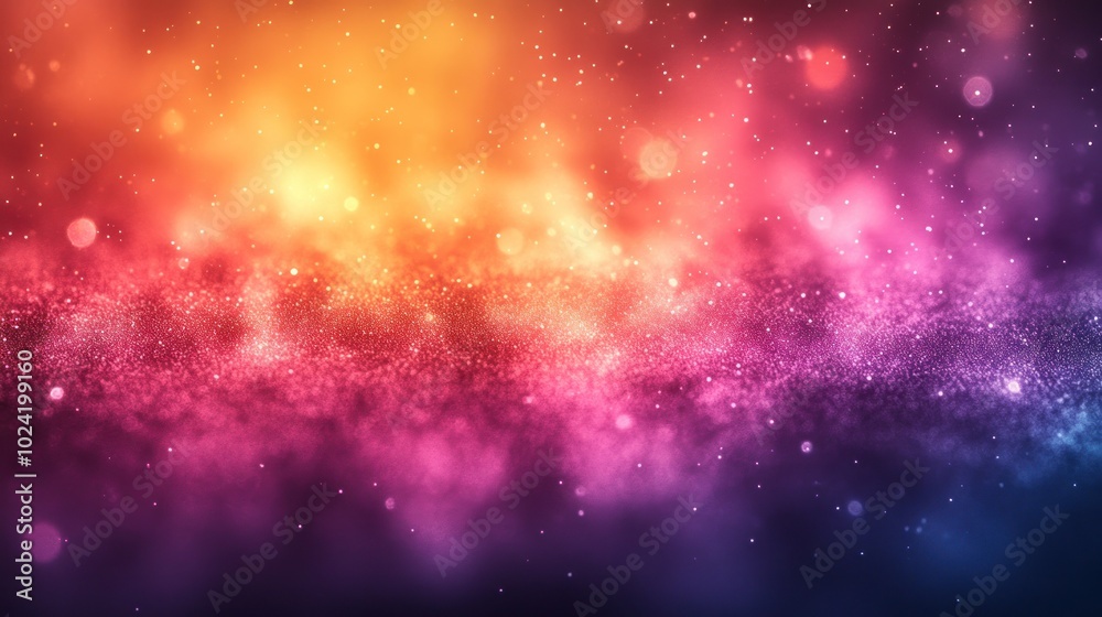 A vibrant cosmic background with colorful gradients and sparkling particles. A vibrant cosmic background with colorful gradients and sparkling particles.