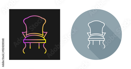 Comfortable Chair Vector Icon