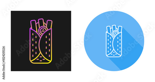 Fajita Vector Icon