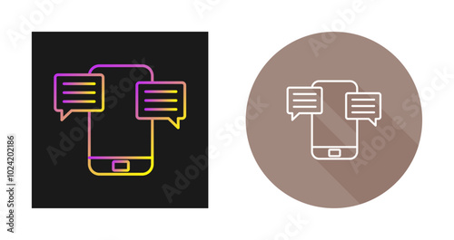Conversation Vector Icon