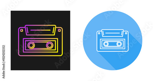 Tape Recorder Vector Icon