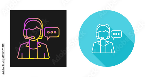 Customer Service Vector Icon