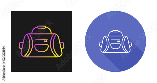 Sport Bag Vector Icon