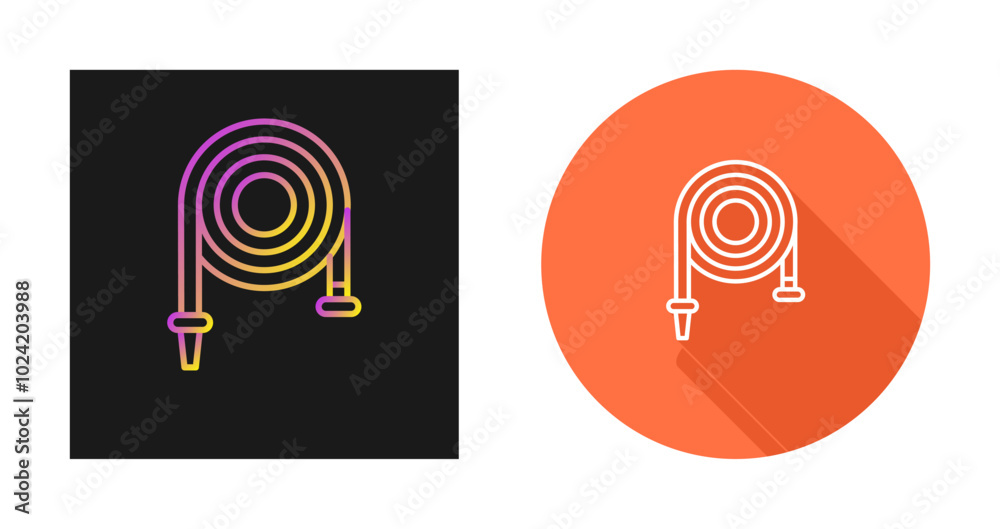 Hose Vector Icon Hose Vector Icon