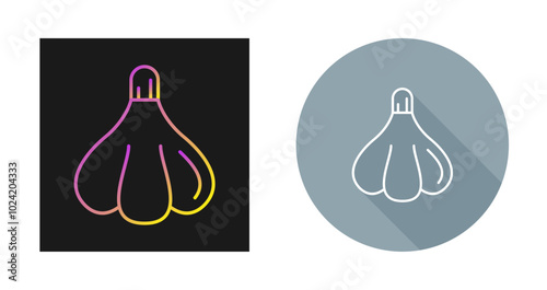 Garlic Vector Icon