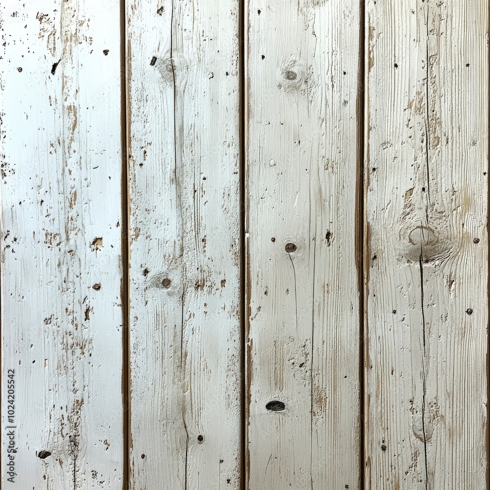 Whitewashed Wood Plank Background Whitewashed Wood Plank Background