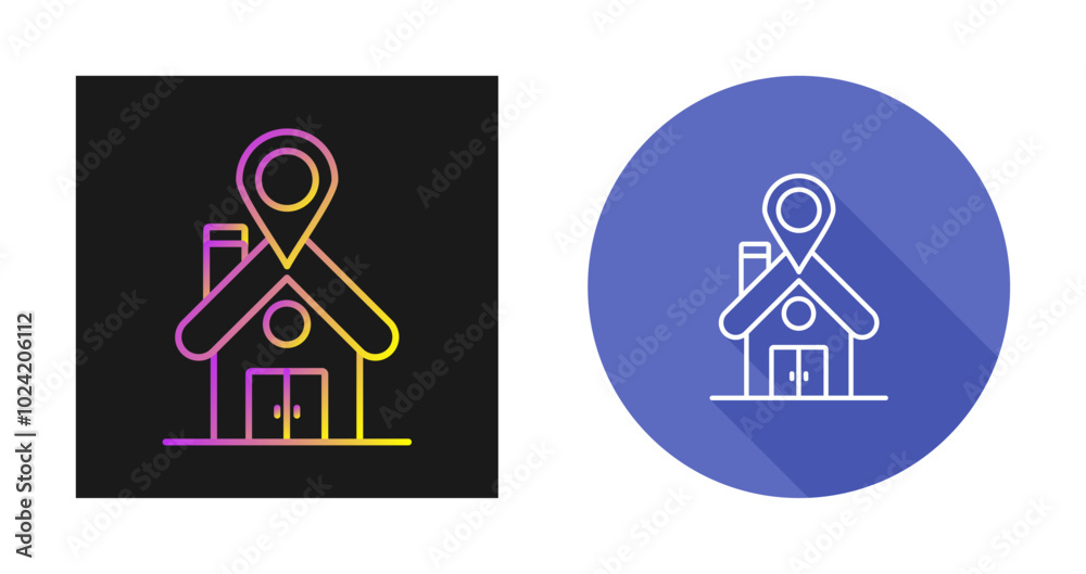 Address Vector Icon Address Vector Icon