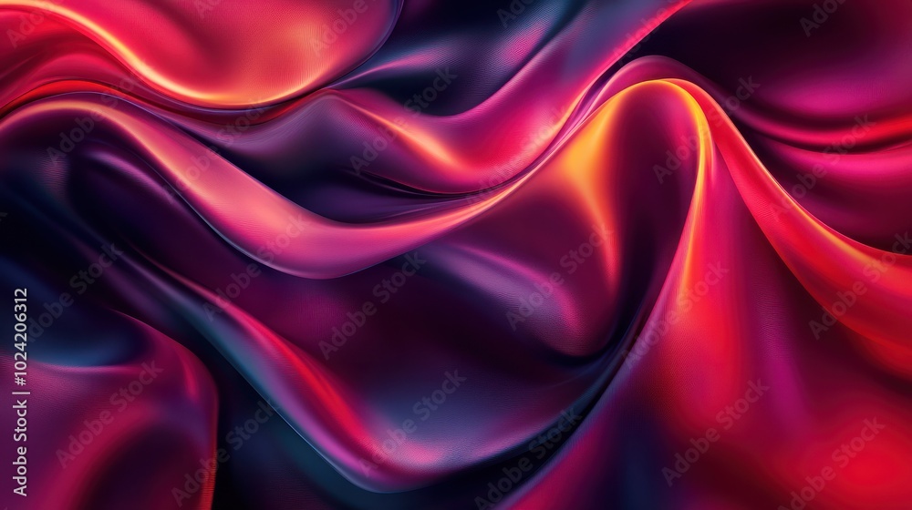 Obraz premium Abstract background with smooth shapes