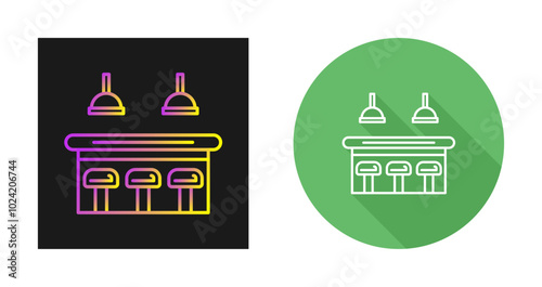 Bar Counter Vector Icon