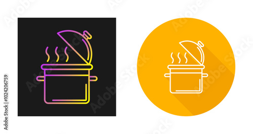 Cooking Pot Vector Icon