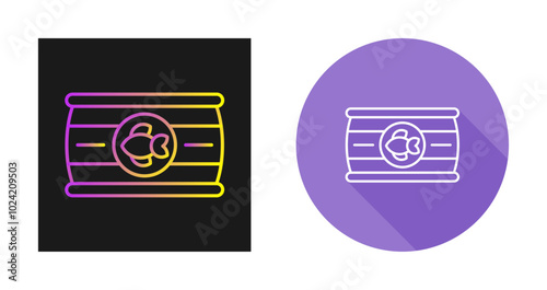Canned Food Vector Icon
