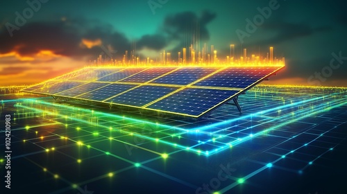 Benefits of Solar Energy Infographic Design