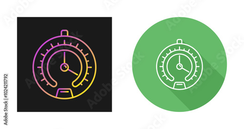 Barometer Vector Icon