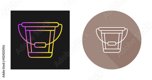Bucket Vector Icon