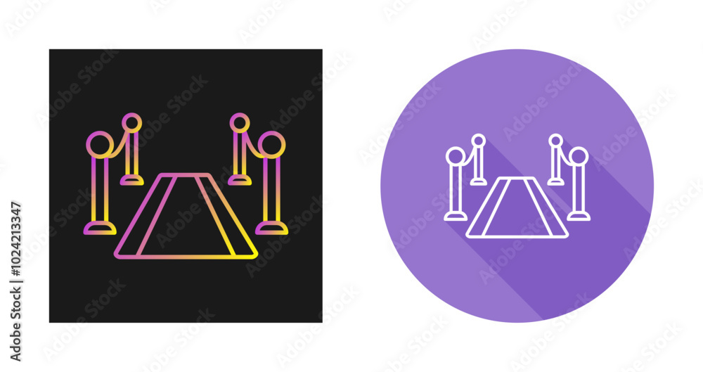 Red Carpet Vector Icon