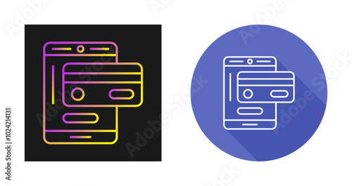 Electronic Payment Vector Icon