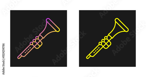 Clarinet Vector Icon
