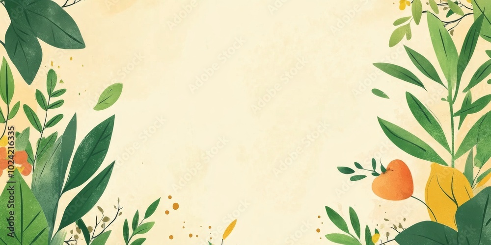 Ample copy space in a clean World Vegan Day layout. Ample copy space in a clean World Vegan Day layout.