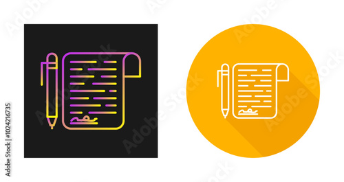 Agreement Vector Icon