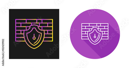 Firewall Vector Icon