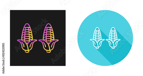 Corn Vector Icon