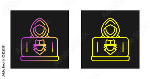 Hacker Vector Icon