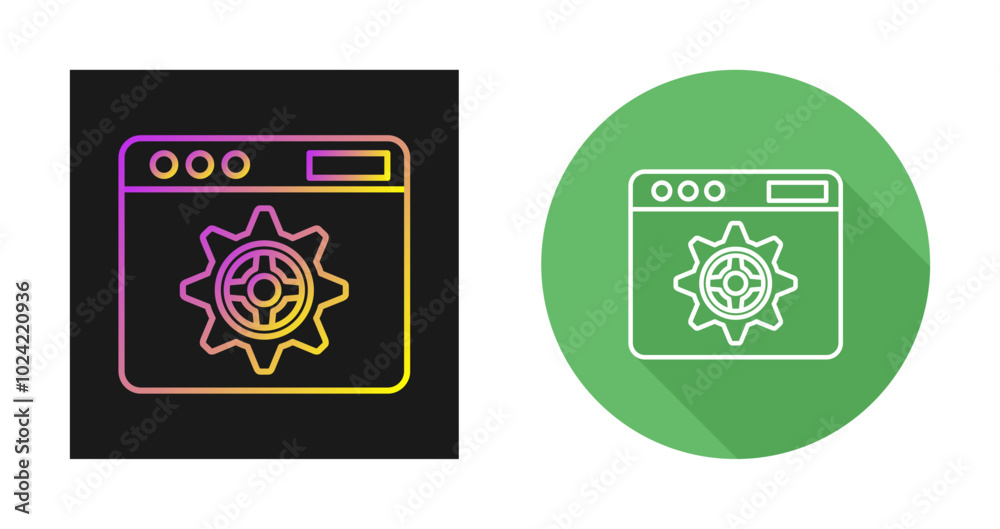 Advertising System Vector Icon Advertising System Vector Icon