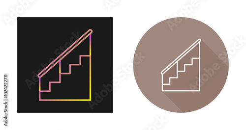 Stairs Vector Icon