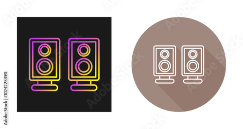 Speaker Vector Icon