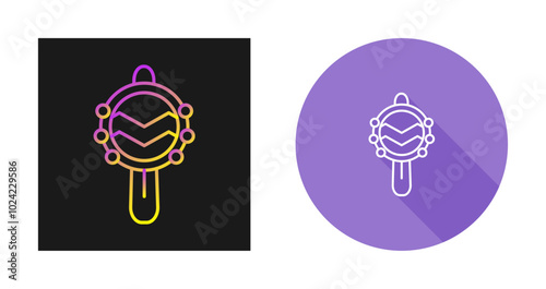 Rattle Vector Icon