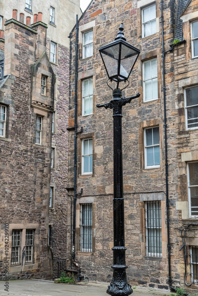 Fototapeta premium Lady Stairs Close in Old Edinburgh, in the heart of the Old Town