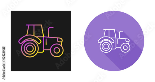 Tractor Vector Icon