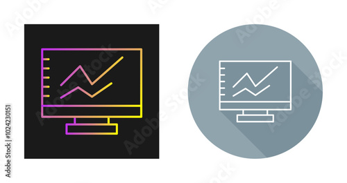 Monitoring Vector Icon