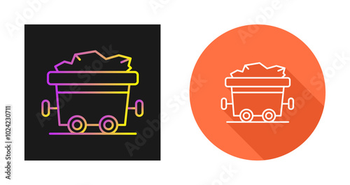 Coal Vector Icon