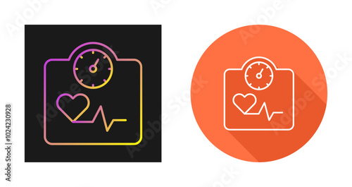 Blood Pressure Vector Icon