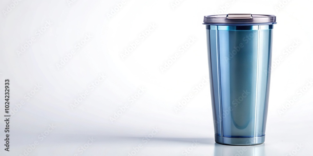 Tumbler doodle isolated on a white background