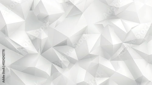 White Clear Blank Subtle Abstract Vector Geometrical background