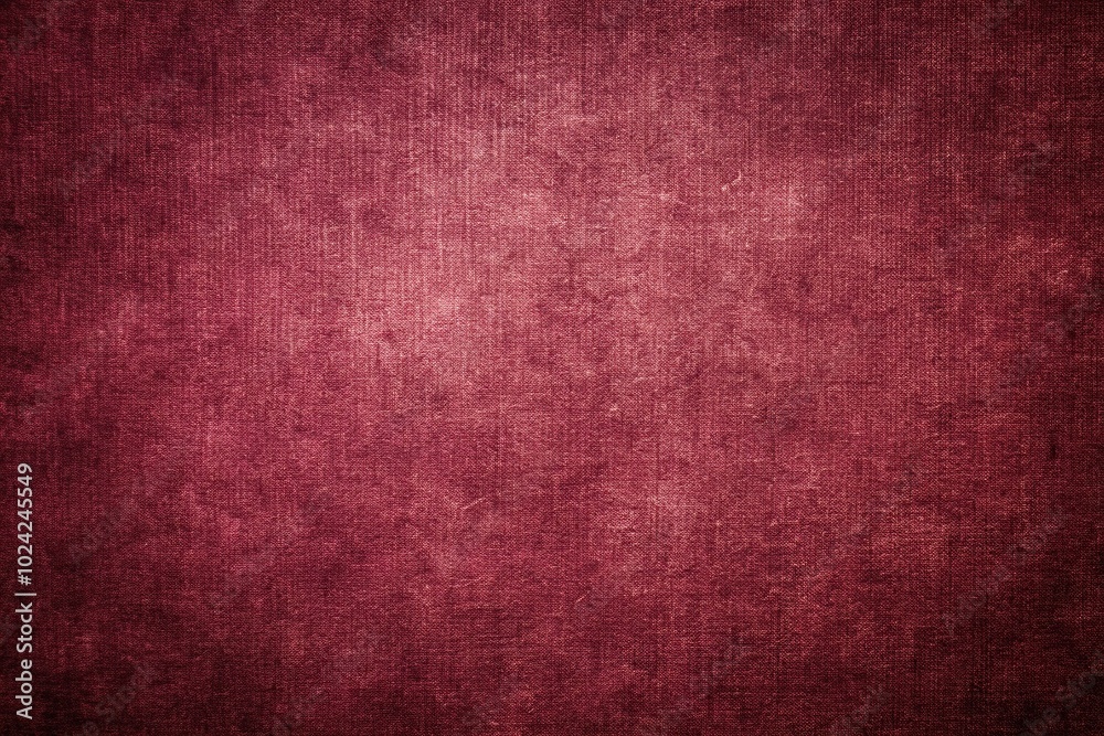 Fototapeta premium Vintage burgundy material texture with shallow depth of field
