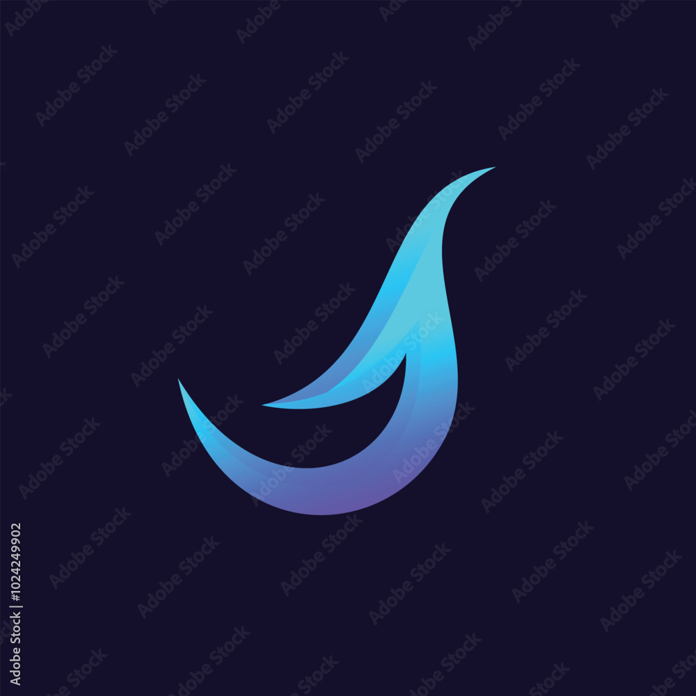 J letter initial icon logo design vector template J letter initial icon logo design vector template