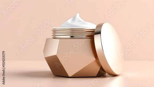 Angular Face Cream Tub