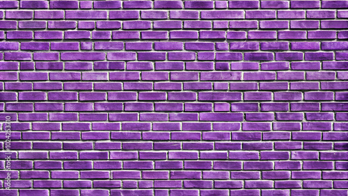 Seamless Texture of Purple Brick Wall.  A seamless texture of a purple brick wall, ideal for architectural backgrounds and patterns.